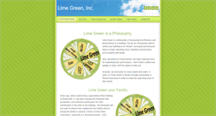 Desktop Screenshot of lime-green.net