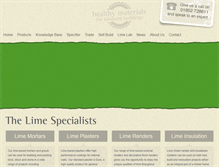 Tablet Screenshot of lime-green.co.uk
